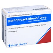 PANTOPRAZOL-biomo 20 mg magensaftres.Tabletten 98 St