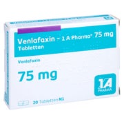 Venlafaxin-1a Pharma 75 mg Tabletten 20 St