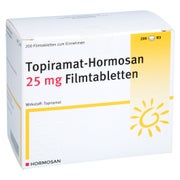 Topiramat Hormosan 25 mg Filmtabletten 200 St