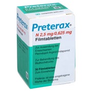 PRETERAX N 2,5 mg/0,625 mg Filmtabletten 30 St