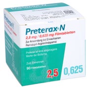 PRETERAX N 2,5 mg/0,625 mg Filmtabletten 90 St