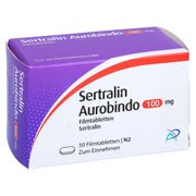 SERTRALIN Aurobindo 100 mg Filmtabletten 50 St