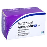 MIRTAZAPIN Aurobindo 15 mg Schmelztabletten 48 St