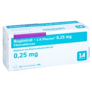 ROPINIROL-1A Pharma 0,25 mg Filmtabletten 21 St