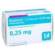 ROPINIROL-1A Pharma 0,25 mg Filmtabletten 84 St