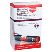 HUMALOG Mix 50 100 E/ml KwikPen Injektionssusp. 10 St
