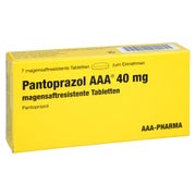 PANTOPRAZOL AAA 40 mg magensaftres.Tabletten 7 St