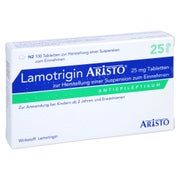 LAMOTRIGIN Aristo 25 mg Tab.z.Her.e.Susp.z.Einn. 100 St