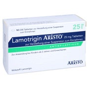 LAMOTRIGIN Aristo 25 mg Tab.z.Her.e.Susp.z.Einn. 200 St