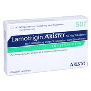 LAMOTRIGIN Aristo 50 mg Tab.z.Her.e.Susp.z.Einn. 50 St