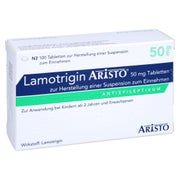 LAMOTRIGIN Aristo 50 mg Tab.z.Her.e.Susp.z.Einn. 100 St