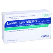 LAMOTRIGIN Aristo 100 mg Tab.z.Her.e.Susp.z.Einn. 100 St