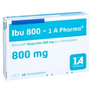 IBU 800-1a Pharma Filmtabletten 10 St