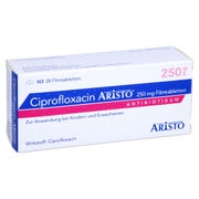 CIPROFLOXACIN Aristo 250 mg Filmtabletten 28 St