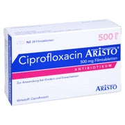 CIPROFLOXACIN Aristo 500 mg Filmtabletten 28 St
