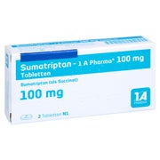 Sumatriptan-1a Pharma 100 mg Tabletten 2 St