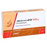 Metformin Atid 500 mg Filmtabletten 30 St