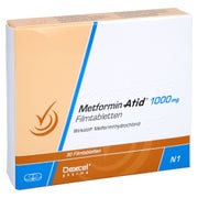 Metformin Atid 1.000 mg Filmtabletten 30 St
