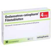 ONDANSETRON-ratiopharm 4 mg Filmtabletten 30 St