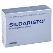Sildaristo 50 mg Filmtabletten 12 St