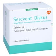 SEREVENT Diskus 60 Einzeldos.Pulver zur Inhalation 2 St