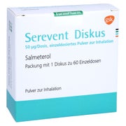 SEREVENT Diskus 60 Einzeldos.Pulver zur Inhalation 1 St