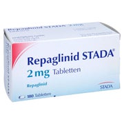 Repaglinid Stada 2 mg Tabletten 180 St