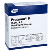 FRAGMIN 2.500 I.E. P Inj.-Lsg.i.e.FS.m.Sich-Sys. 20 St
