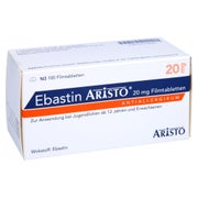 Ebastin Aristo 20 mg Filmtabletten 100 St
