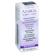 AZARGA 10 mg/ml + 5 mg/ml Augentropfensuspension 5 ml