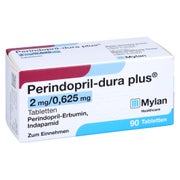 PERINDOPRIL dura plus 2mg/0,625mg Tabletten 90 St