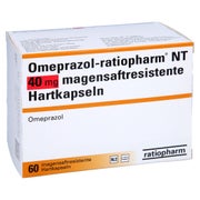 OMEPRAZOL-ratiopharm NT 40 mg magensaftr.Hartkaps. 60 St