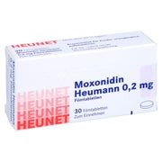 MOXONIDIN Heumann 0,2 mg Filmtabl.Heunet 30 St
