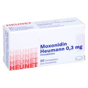 MOXONIDIN Heumann 0,3 mg Filmtabl.Heunet 50 St