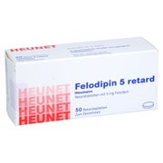 FELODIPIN 5 mg retard Heumann Tabl.Heunet 50 St