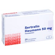 Sertralin Heumann 50 mg Filmtabl.Heunet 20 St