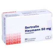 Sertralin Heumann 50 mg Filmtabl.Heunet 50 St