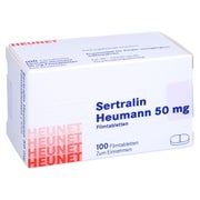 Sertralin Heumann 50 mg Filmtabl.Heunet 100 St