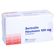 SERTRALIN Heumann 100 mg Filmtabl.Heunet 50 St
