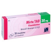 Mirta TAD 30 mg Filmtabletten 20 St