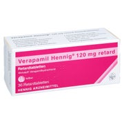 Verapamil Hennig 120 mg retard Tabl. 30 St