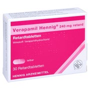 Verapamil Hennig 240 mg retard Tabl. 30 St