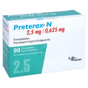 PRETERAX N 2,5 mg/0,625 mg Filmtabletten 90 St
