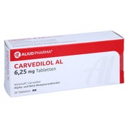Carvedilol AL 6,25 mg Tabletten 50 St