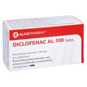 Diclofenac AL 100 Suppositorien 30 St