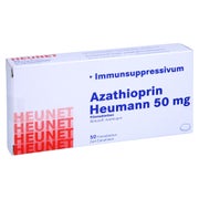 AZATHIOPRIN Heumann 50 mg Filmtabletten Heunet 50 St