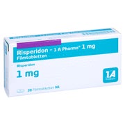 Risperidon-1a Pharma 1 mg Filmtabletten 20 St