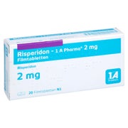 Risperidon-1a Pharma 2 mg Filmtabletten 20 St