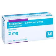 Risperidon-1a Pharma 2 mg Filmtabletten 50 St