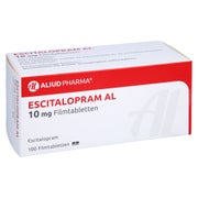 Escitalopram AL 10 mg Filmtabletten 100 St